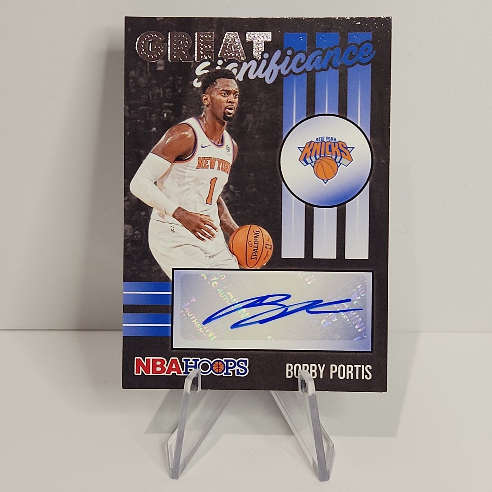 Bobby Portis 2020/21 Hoops Great Significance Auto #GS-BBP