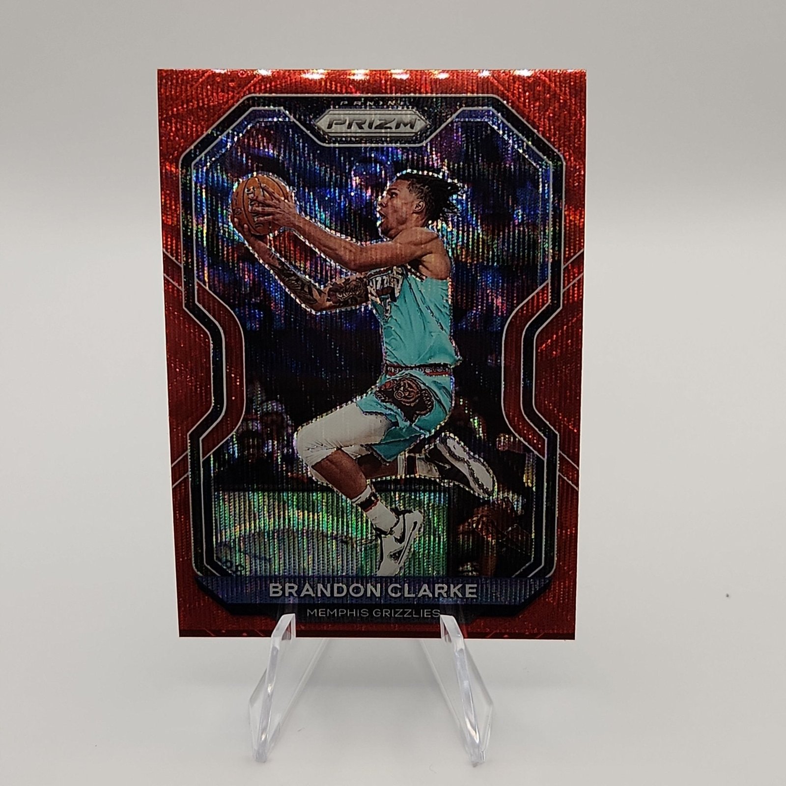 Brandon Clarke 2020/21 Prizm Red Wave Prizm #228