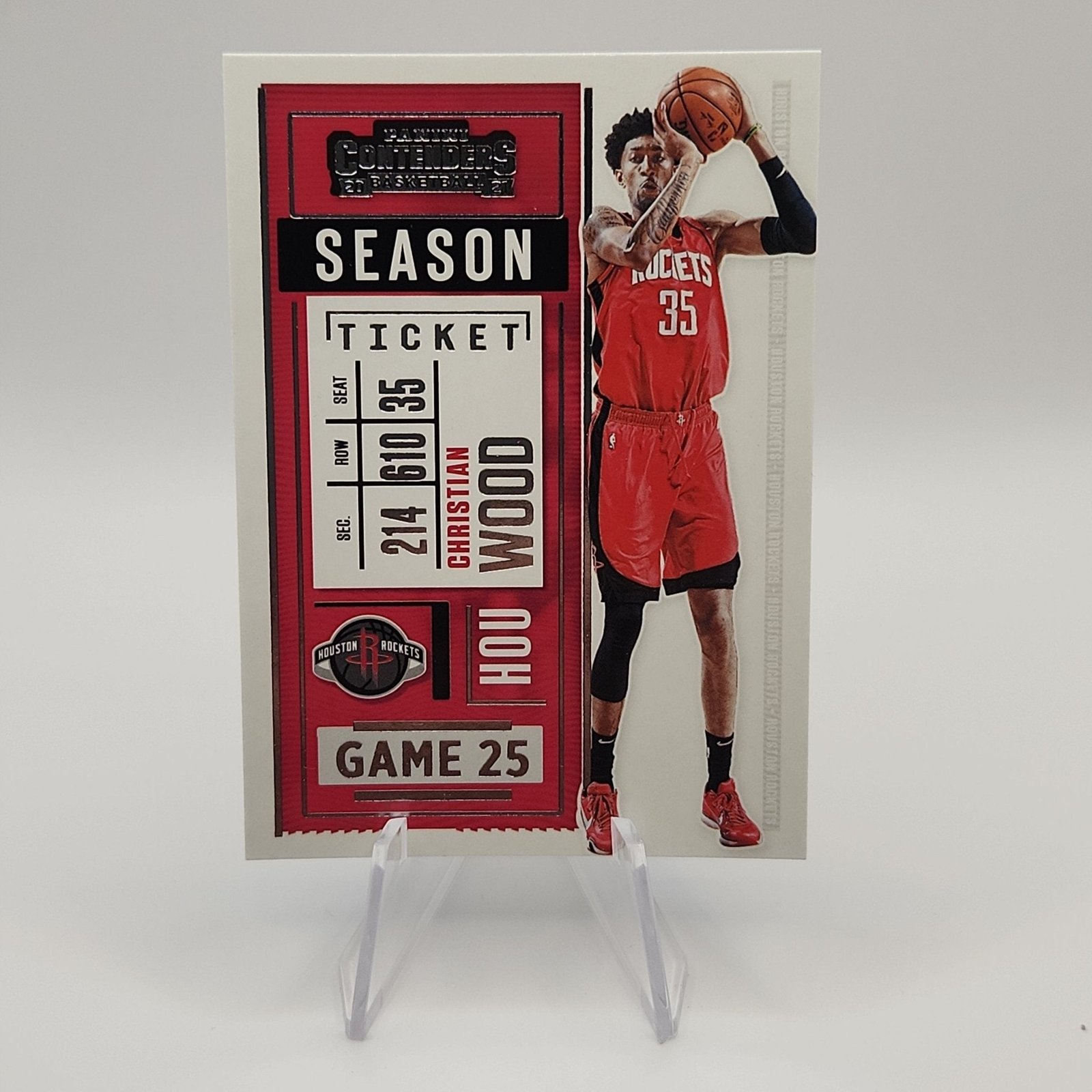 Christian Wood 2020/21 Contenders Season Ticket #48