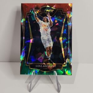 Cole Anthony 2020/21 Select Red/White/Green Cracked Ice Prizm RC #177
