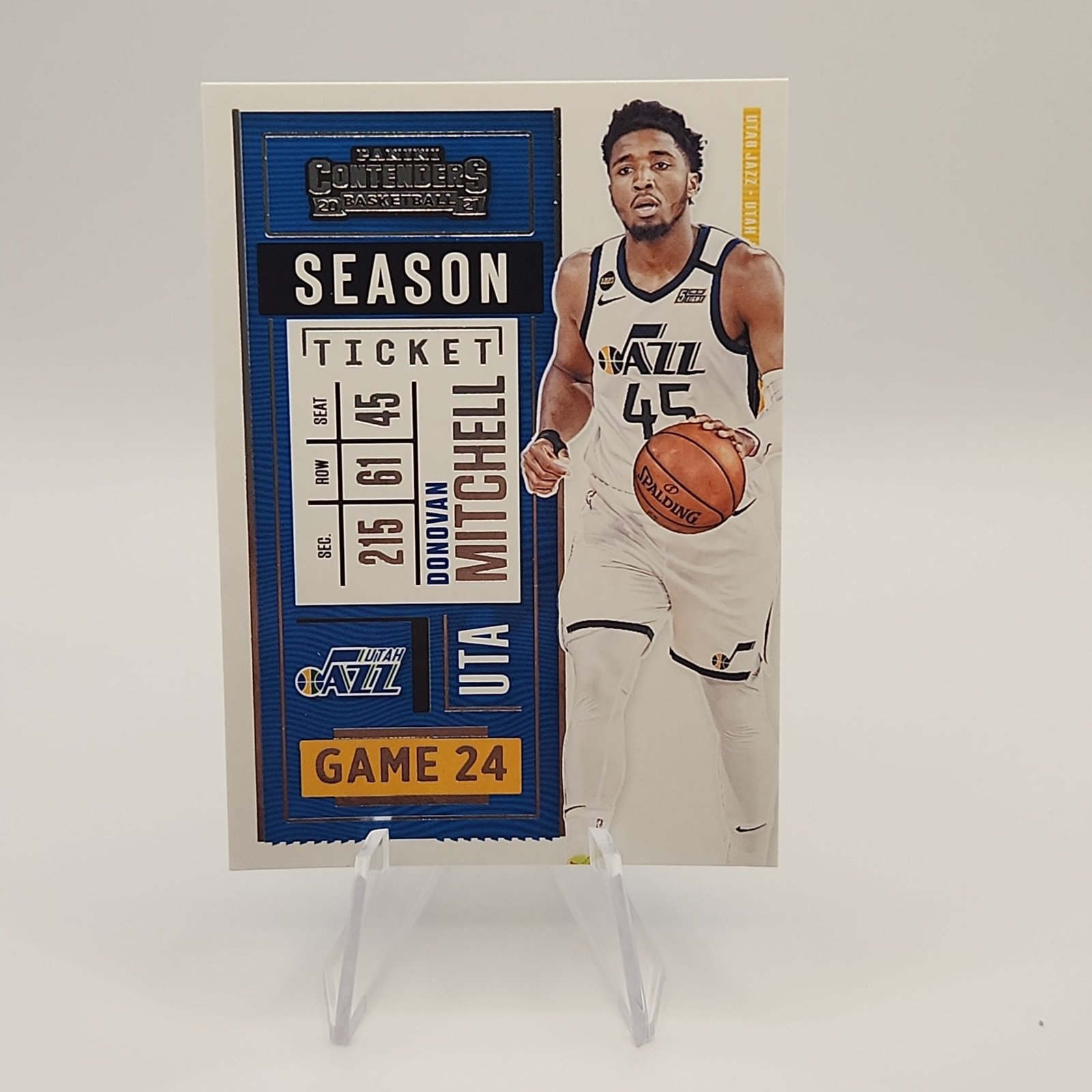 Donovan Mitchell 2020/21 Contenders Season Ticket #22