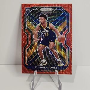 Elijah Hughes 2020/21 Prizm Red Wave RC #271