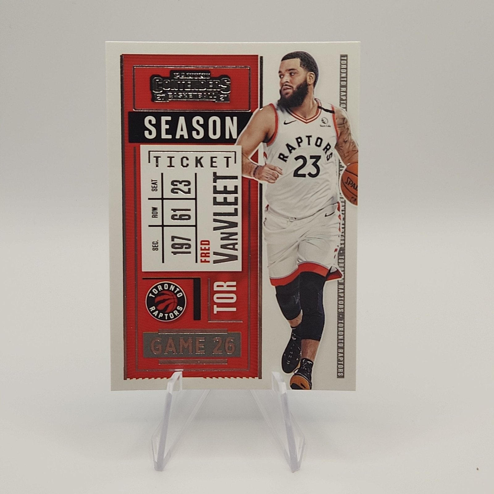 Fred Van Fleet 2020/21 Contenders Season Ticket #90
