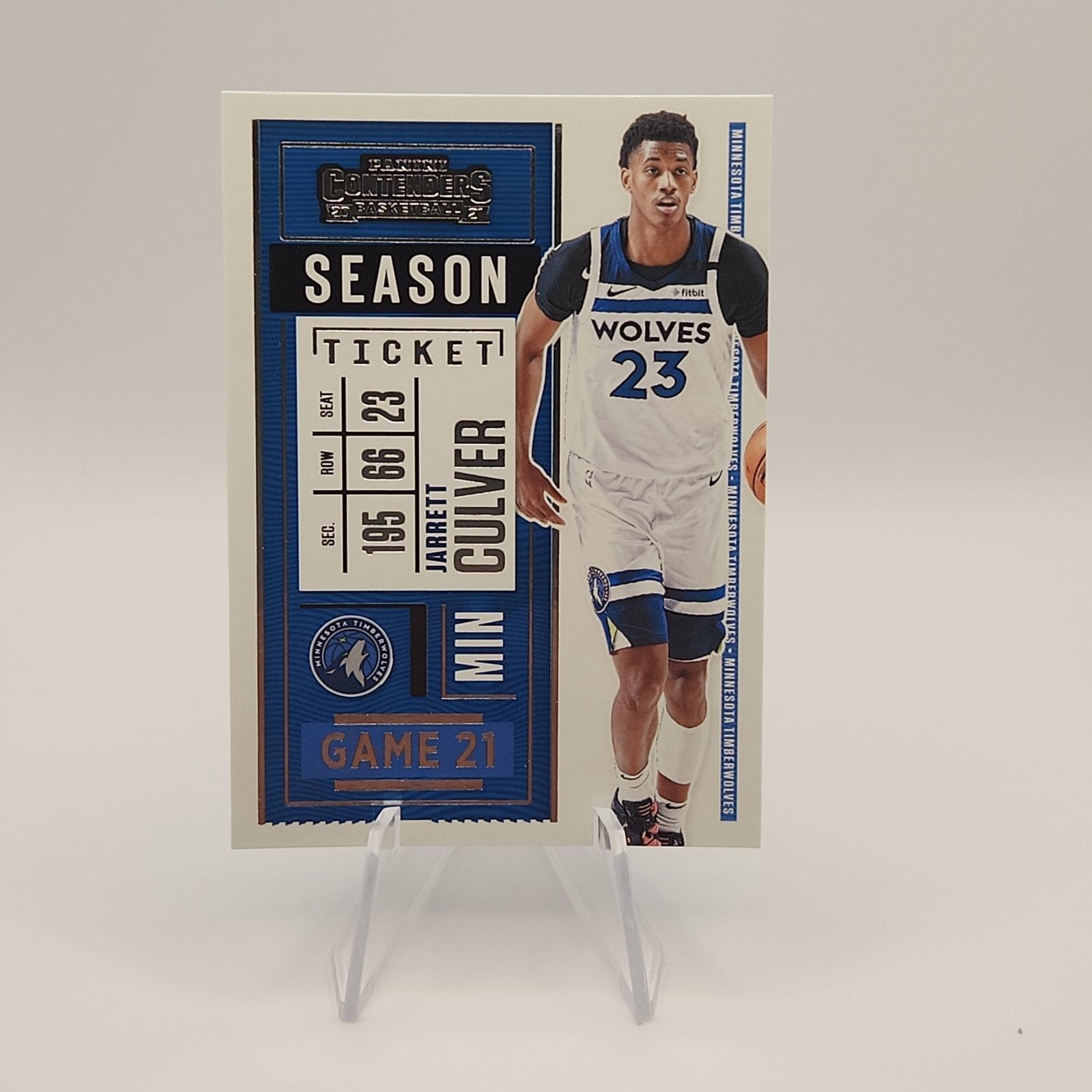 Jarrett Culver 2020/21 Contenders Season Ticket #33