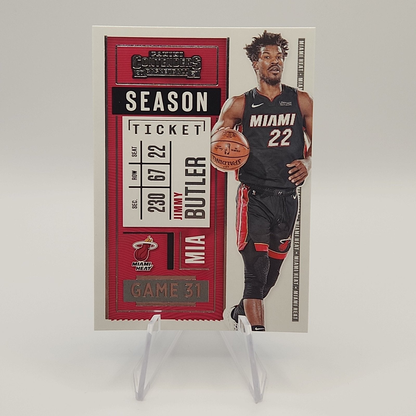 Jimmy Butler 2020/21 Contenders Season Ticket #36