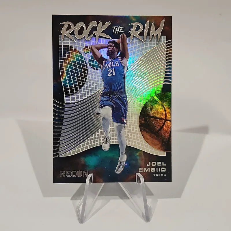 Joel Embiid 2022/23 Recon Rock the Rim Holo #23