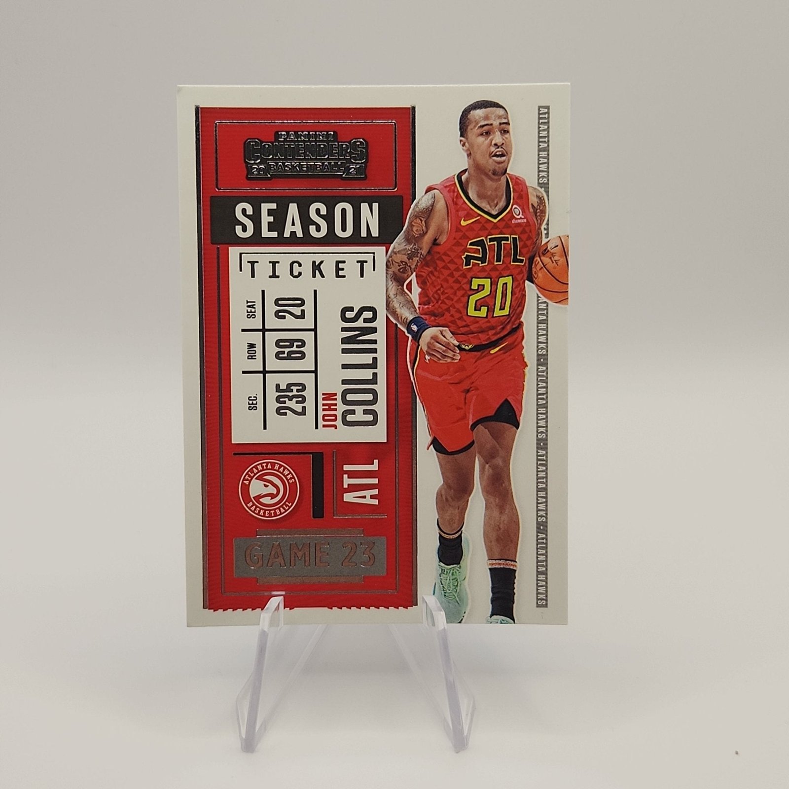John Collins 2020/21 Contenders Season Ticket #63