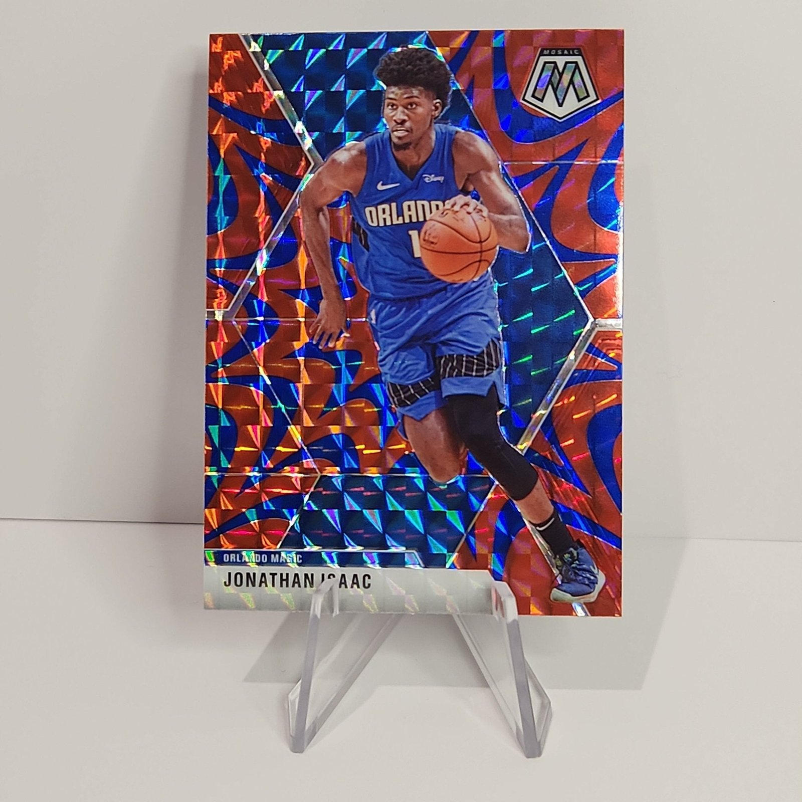 Jonathan Isaac 2019/20 Mosaic Red Prizm #200