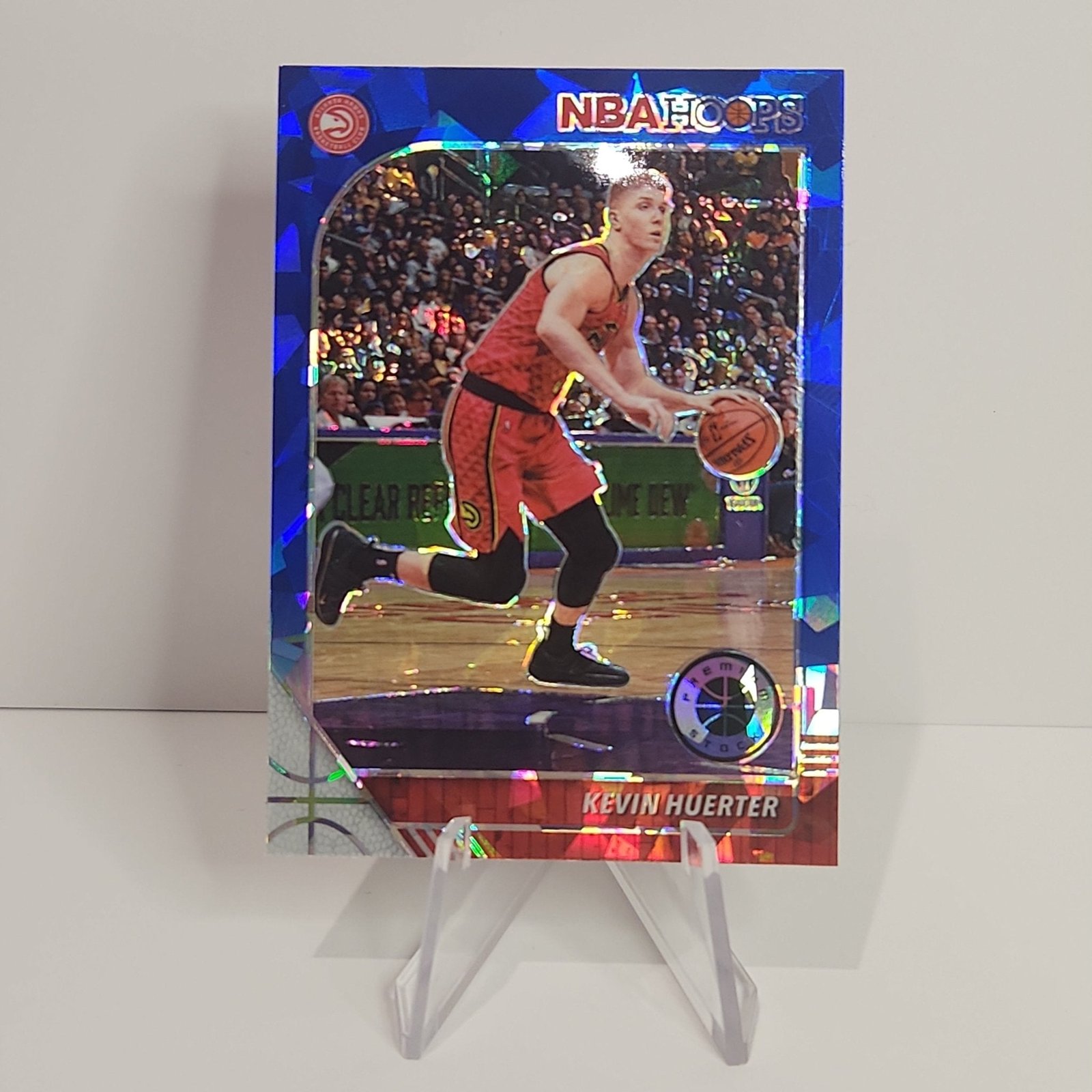 Kevin Huerter 2019/20 Hoops Premium Blue Cracked Ice #3