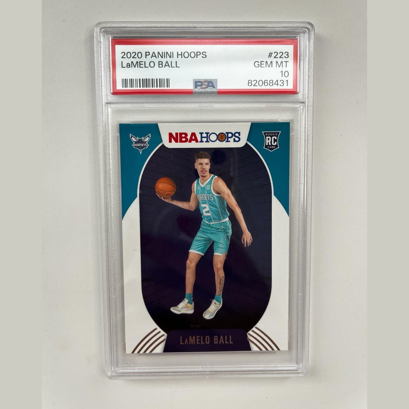 LaMelo Ball 2020/21 Hoops RC #223 **PSA GEM MINT 10**