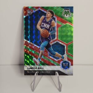 LaMelo Ball 2020/21 Mosaic Red/Green Choice Prizm RC #202
