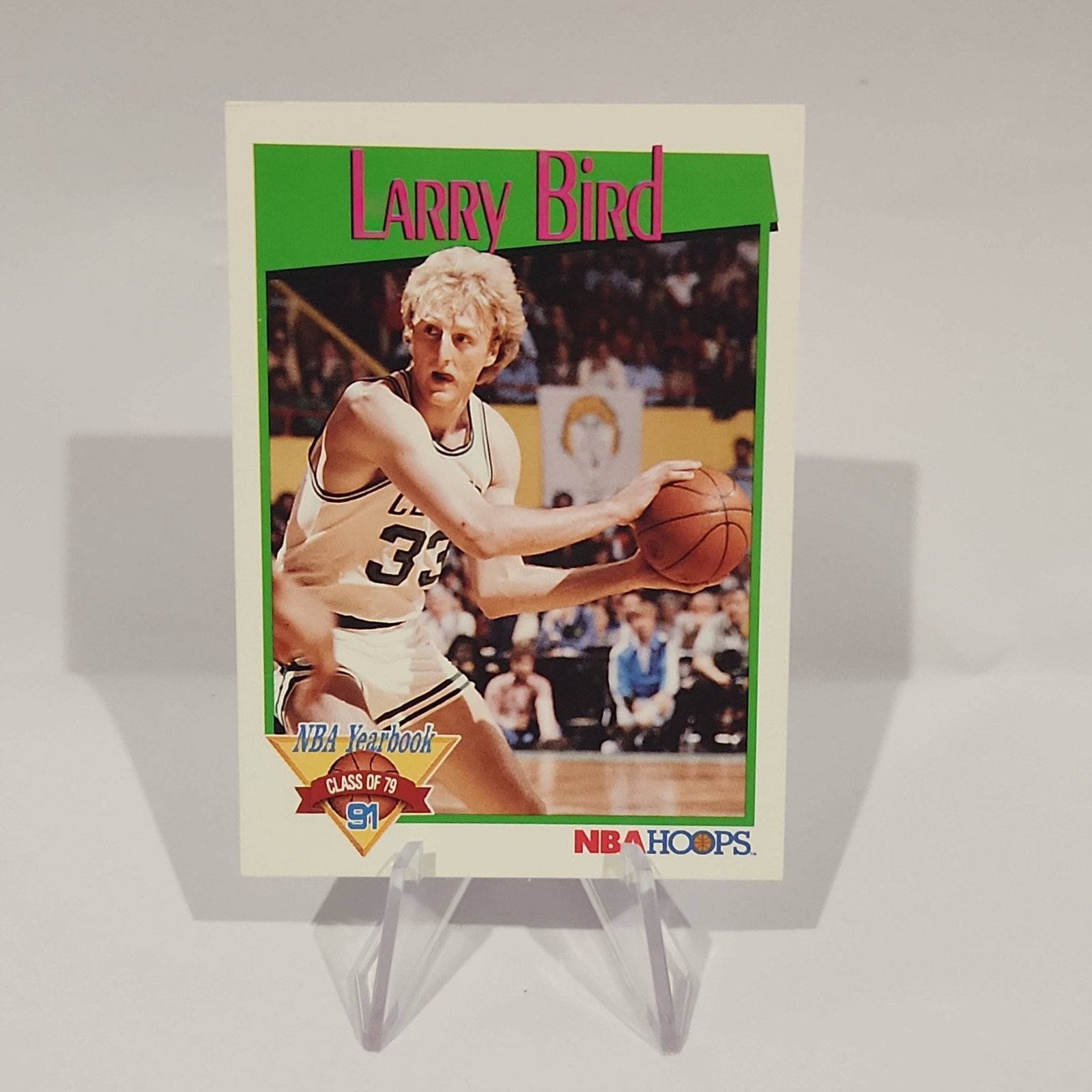 Larry Bird 1991/92 Hoops Look Back #319