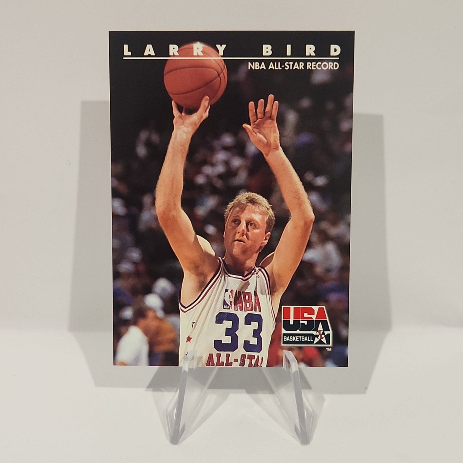 Larry Bird 1992/93 Skybox USA NBA All-Star Record #16