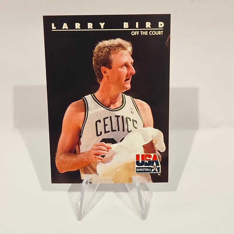 Larry Bird 1992/93 Skybox USA Off the Court # 14