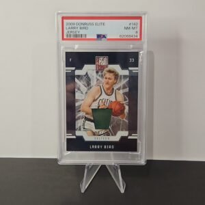 Larry Bird 2009/10 Donruss Elite Jersey Patch **PSA NM-MT 8** **04/99**
