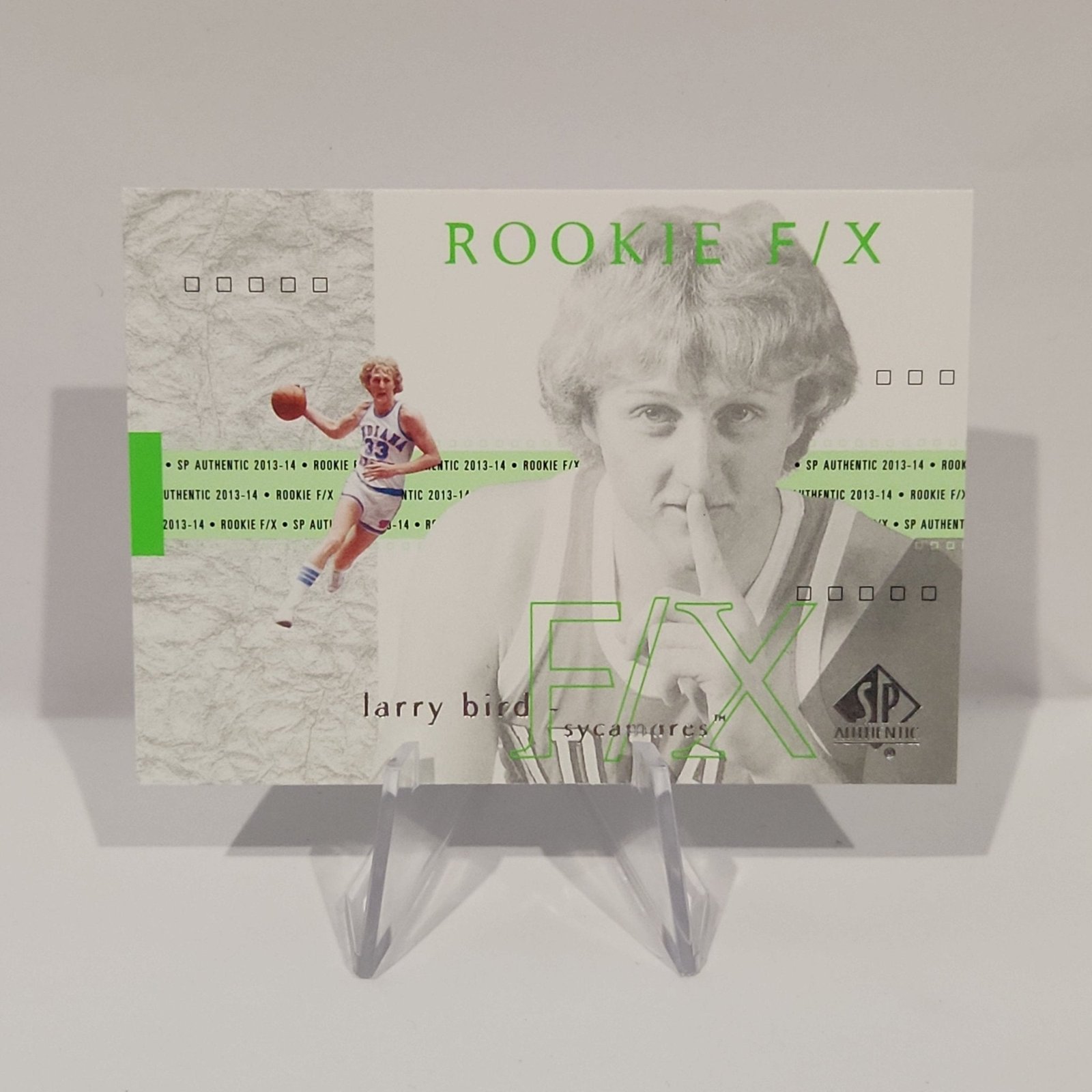 Larry Bird 2013/14 SPA Basketball Rookie F/X #66