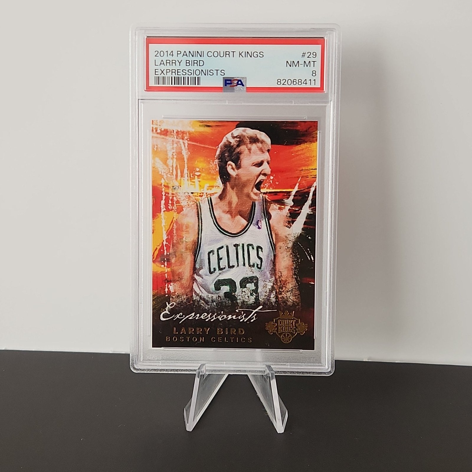 Larry Bird 2014/15 Court Kings Expressionists **PSA NM-MT 8**