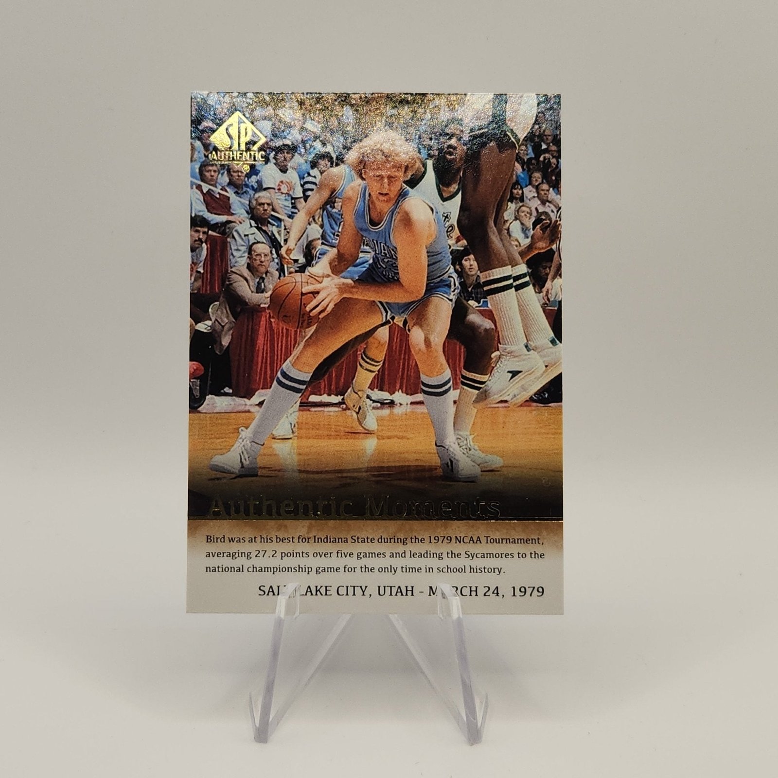 Larry Bird 2014/15 SPA Basketball Authentic Moments #64