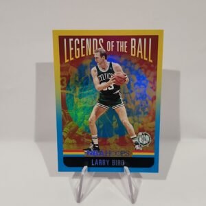 Larry Bird 2020/21 Hoops Legends of the Ball Refractor #14