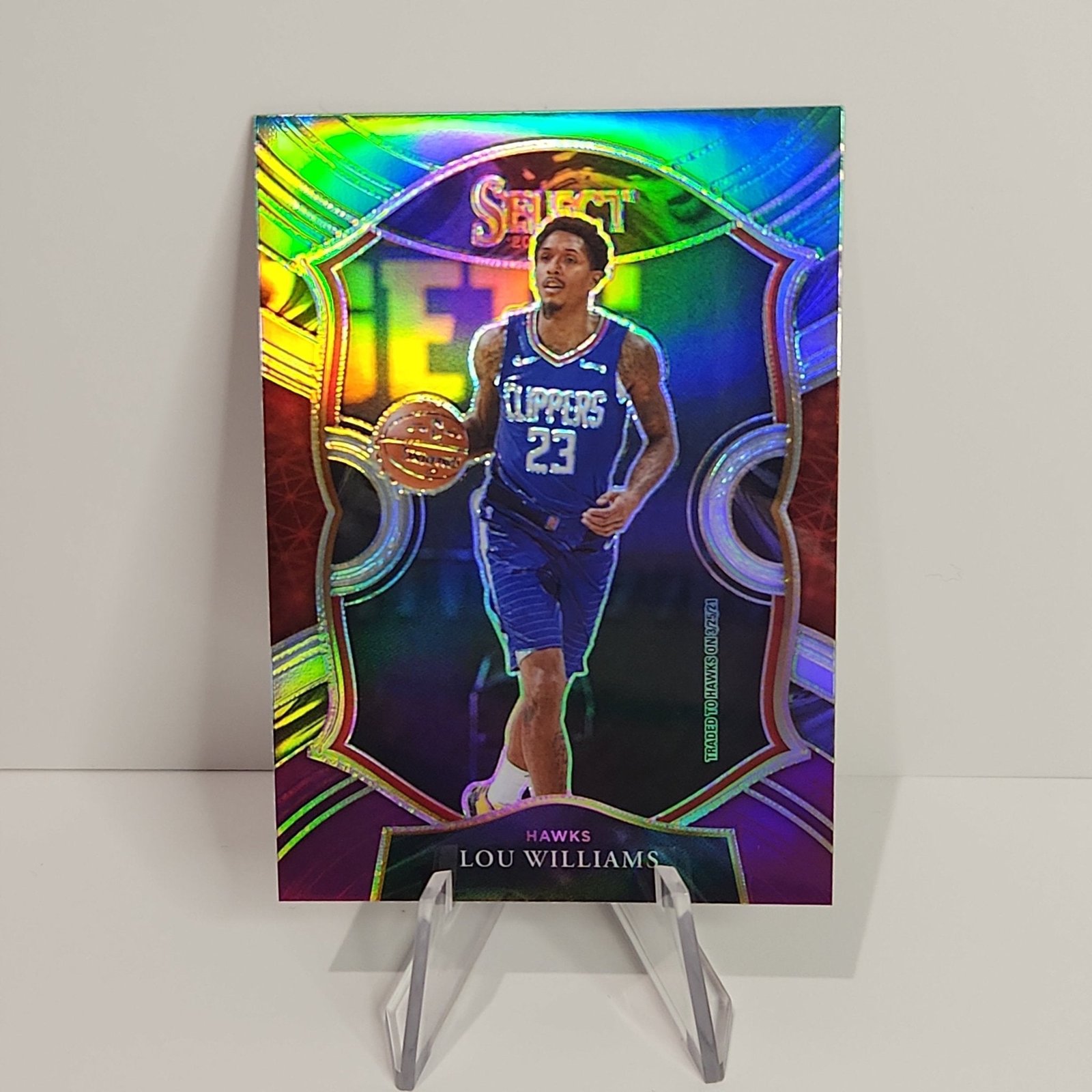 Lou Williams 2020/21 Select Silver Prizm #3