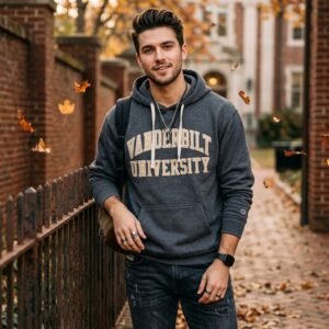 Vintage Vanderbilt University Official Hoodie (LARGE) **PERFECT CONDITION**