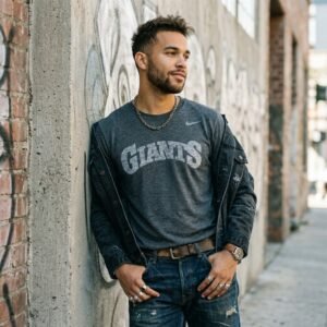 Vintage Nike GIANTS T-Shirt **A++ Condition, Ready to Ship** LARGE