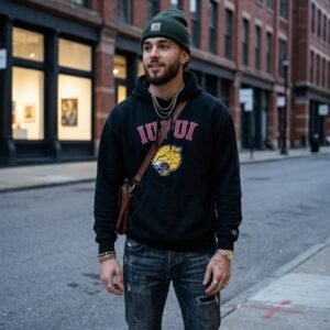 IUPUI NCAAB Official Hoodie (LARGE) **As New**