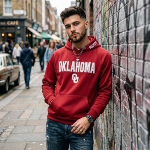 Vintage OKLAHOMA UNIVERSITY Hoodie **EXCELLENT CONDITON ** SMALL