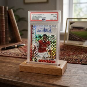 Thierry Henry 2021/22 Mosaic P/L Mosaic Autographs #AM-TH **PSA MINT 9**