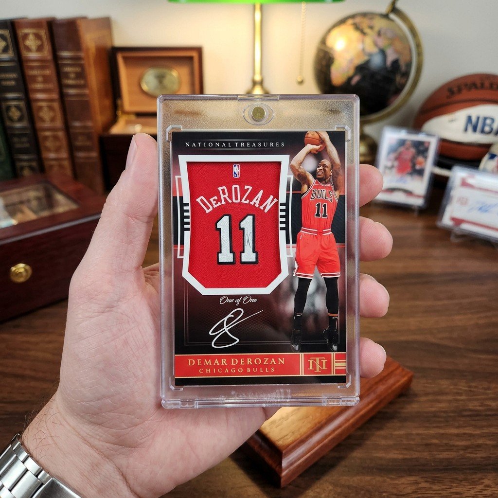 Demar DeRozan Chicago Bulls Signed Jersey - National Treasures Framed **JSA AUTHENTICATED**