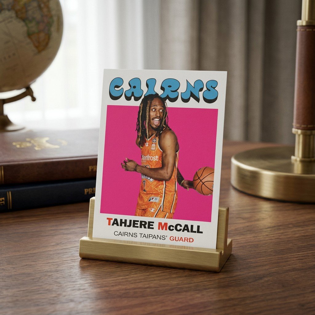 Tahjere McCall 2023/24 Topps NBL Basketball TB-12