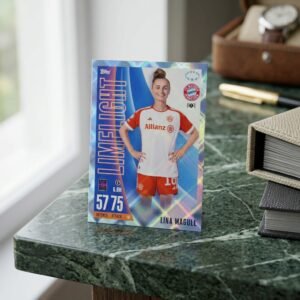 Lina Magull 2023/24 Topps Match Attax Crystal Parallel