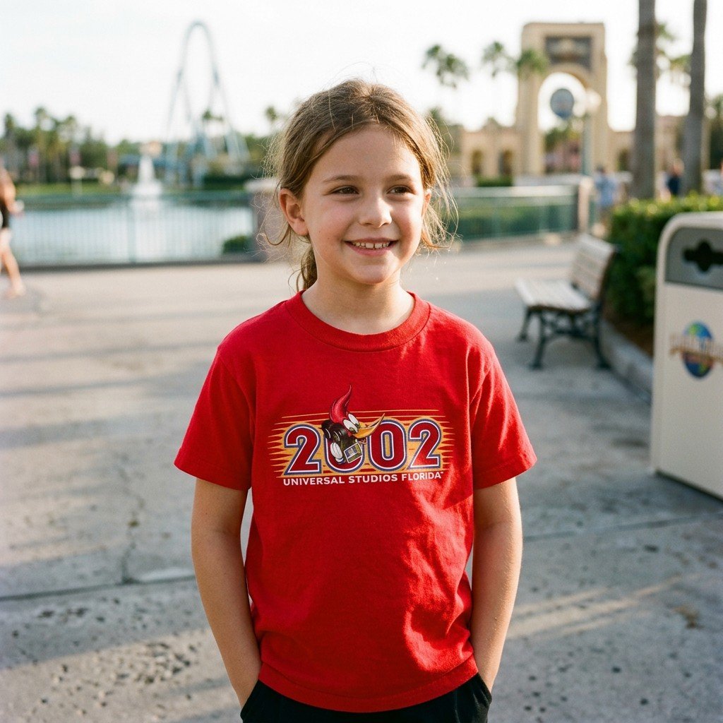 UNIVERSAL STUDIOS 2002 T SHIRT *VINTAGE* (SMALL)