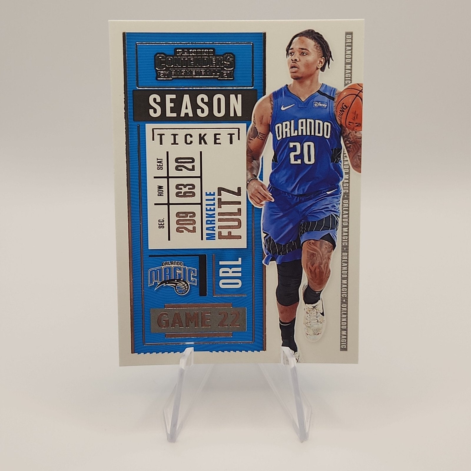 Markel Fultz 2020/21 Contenders Season Ticket #46