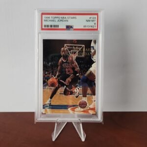 Michael Jordan 1996/97 Topps NBA Stars - #123 **PSA NM-MT 8**