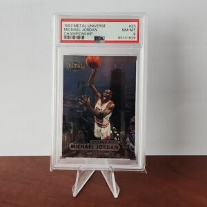 Michael Jordan 1997/98 Metal Universe Championship - #23 **PSA NM-MT 8**