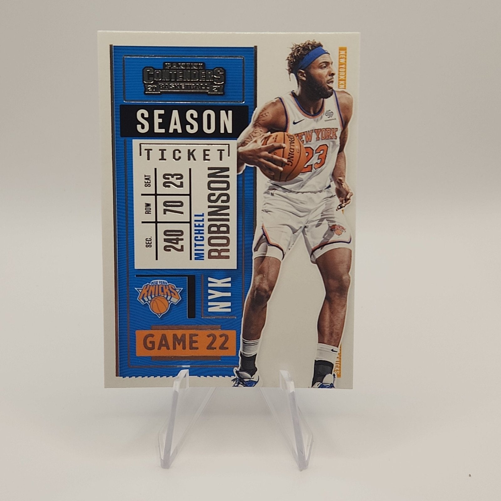 Mitchell Robinson 2020/21 Contenders Season Ticket #23